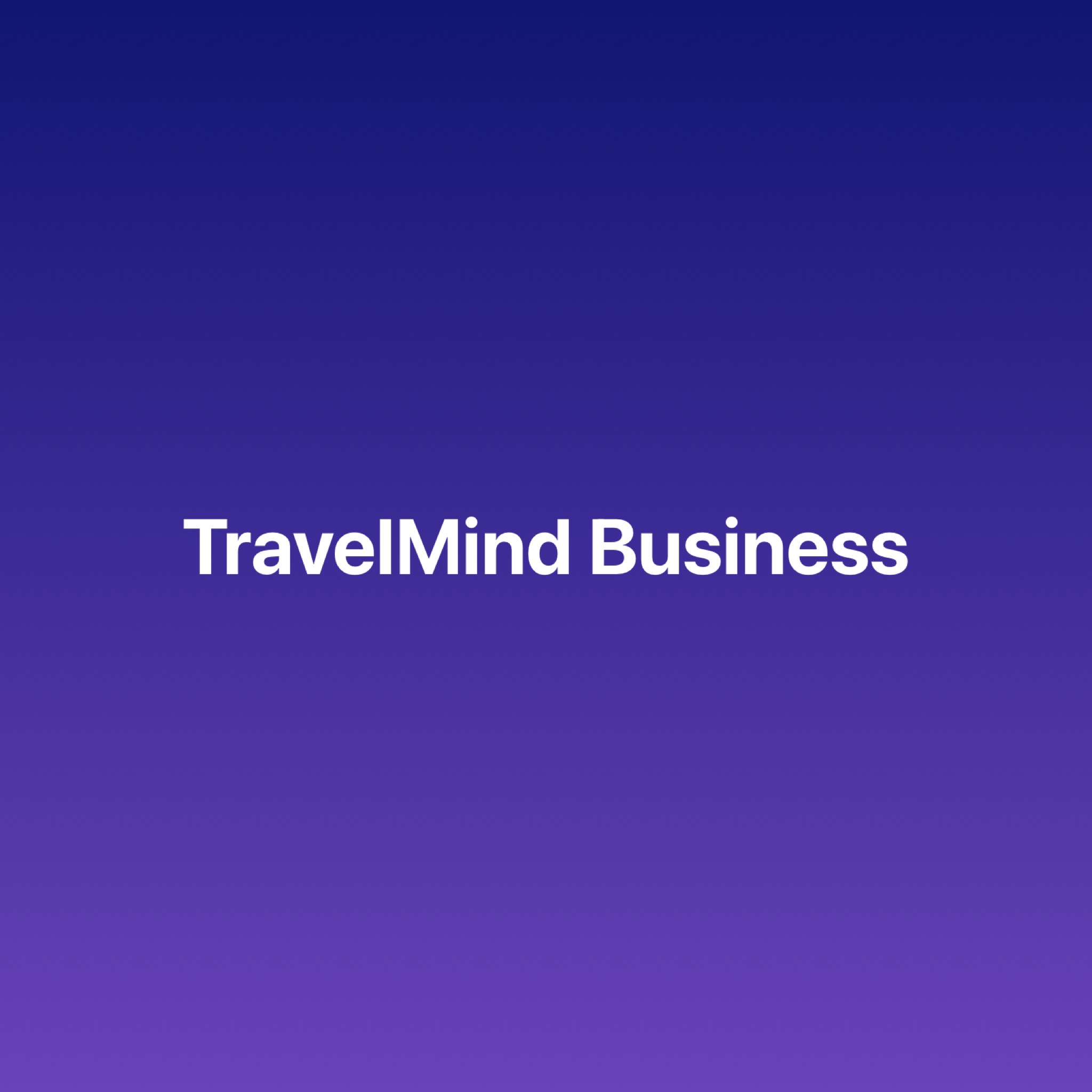 TravelMind Business